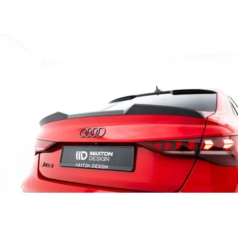 Prepreg Carbon Fiber Becquet de hayon V.1 Audi RS3 / S3 / A3 S-Line / A3 Sedan 8Y Facelift