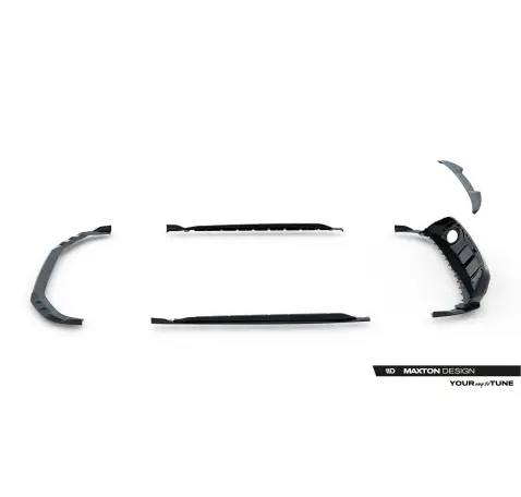 Set of Prepreg Carbon Splitters Audi RS3 Sedan 8Y Facelift