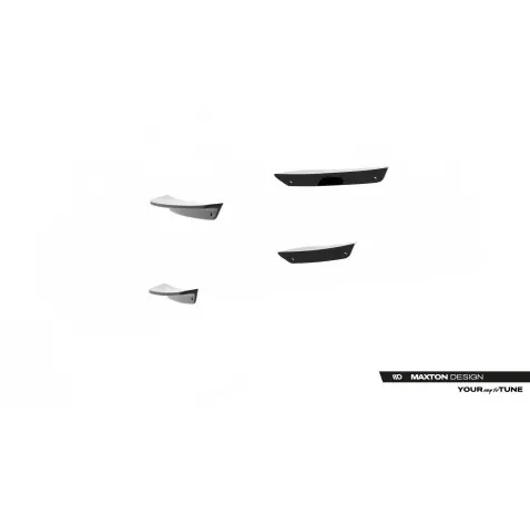 Ailes de pare-chocs avant (Canards) Audi RS3 Sportback 8Y Facelift