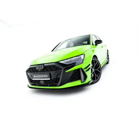 Street Pro Lame Du Pare-Chocs Avant + Flaps Audi RS3 Sportback 8Y Facelift