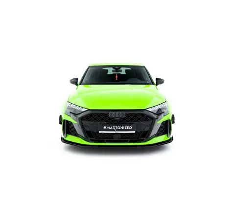 Street Pro Lame Du Pare-Chocs Avant + Flaps Audi RS3 Sportback 8Y Facelift