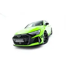 Street Pro Lame Du Pare-Chocs Avant + Flaps Audi RS3 Sportback 8Y Facelift