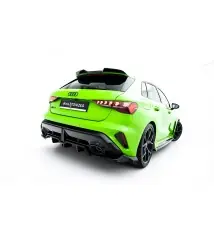 Arriere Splitter (avec une barre verticale) V.1 Audi RS3 Sportback 8Y Facelift