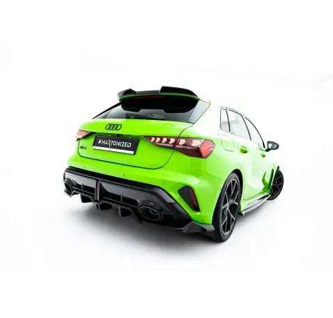 Arriere Splitter (avec une barre verticale) V.1 Audi RS3 Sportback 8Y Facelift