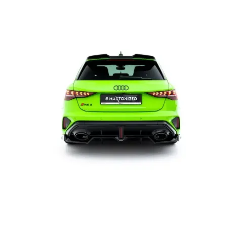 Arriere Splitter (avec une barre verticale) V.1 Audi RS3 Sportback 8Y Facelift