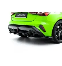 Arriere Splitter (avec une barre verticale) V.2 Audi RS3 Sportback 8Y Facelift