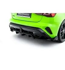 Arriere Splitter (avec une barre verticale) V.3 Audi RS3 Sportback 8Y Facelift