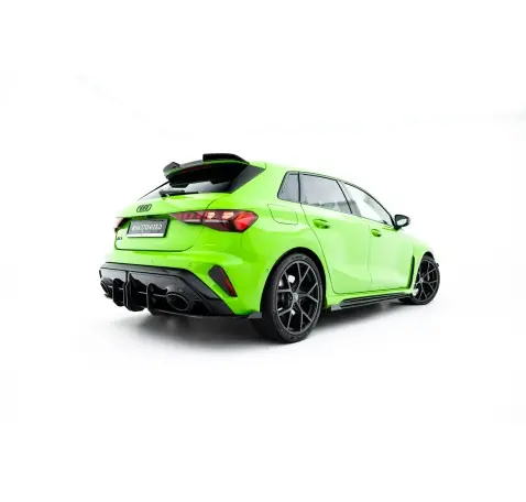 Street Pro Central Diffuseur Arriere + Flaps Audi RS3 Sportback 8Y Facelift