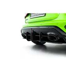 Street Pro Central Diffuseur Arriere + Flaps Audi RS3 Sportback 8Y Facelift