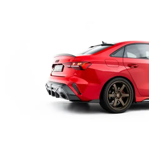 Prepreg Carbon Fiber Becquet de hayon V.2 Audi RS3 / S3 / A3 S-Line / A3 Sedan 8Y Facelift