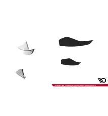 Ailes de pare-chocs avant (Canards) Audi A5 S-Line / S5 Sedan / Avant B10