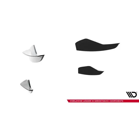 Ailes de pare-chocs avant (Canards) Audi A5 S-Line / S5 Sedan / Avant B10