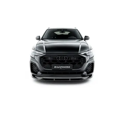 Fibre de Carbone Lame Du Pare-Chocs Avant Audi SQ8 / Q8 S-Line Mk1 Facelift