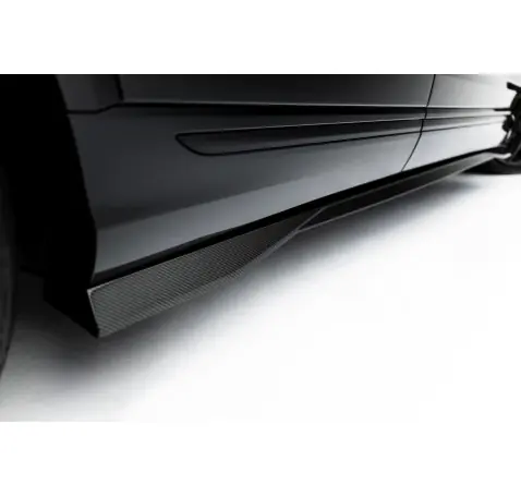 Fibre de Carbone Des Bas De Caisse Audi SQ8 / Q8 S-Line Mk1 Facelift