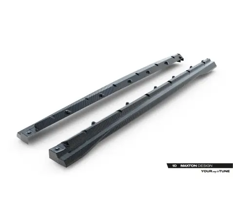 Fibre de Carbone Des Bas De Caisse Audi SQ8 / Q8 S-Line Mk1 Facelift