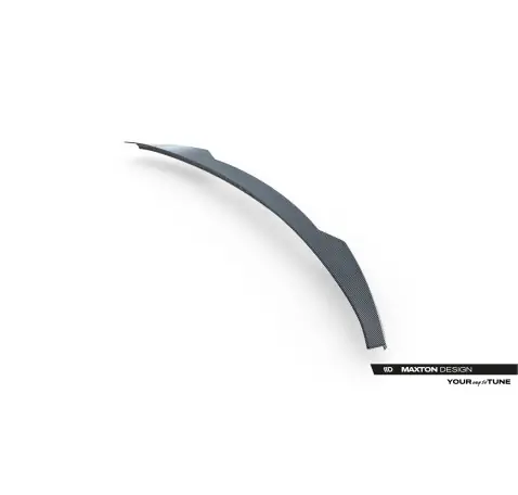 Prepreg Carbon Fiber Becquet de hayon (Plus Bas) Audi SQ8 / Q8 S-Line Mk1 Facelift