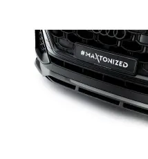 Set of Prepreg Carbon Splitters Audi Q8 S-Line Mk1 Facelift