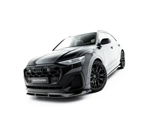 Set of Prepreg Carbon Splitters Audi Q8 S-Line Mk1 Facelift