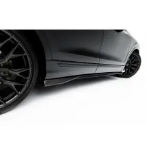 Set of Prepreg Carbon Splitters Audi Q8 S-Line Mk1 Facelift