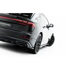 Set of Prepreg Carbon Splitters Audi Q8 S-Line Mk1 Facelift