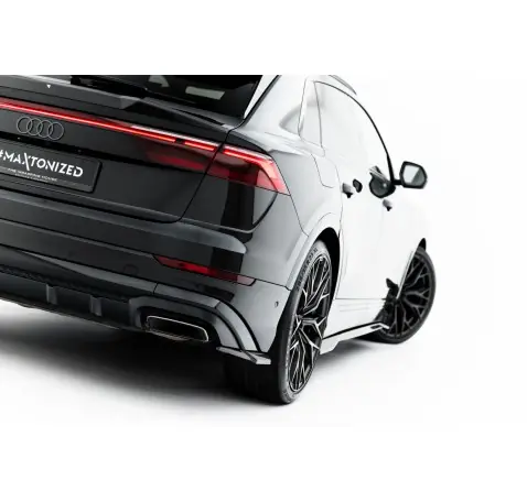 Set of Prepreg Carbon Splitters Audi Q8 S-Line Mk1 Facelift