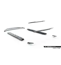 Set of Prepreg Carbon Splitters Audi Q8 S-Line Mk1 Facelift