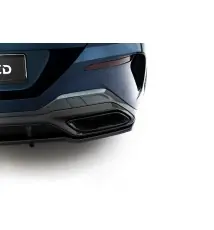 Arriere Splitter (avec une barre verticale) BMW 8 Gran Coupe M-Pack G16