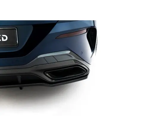 Arriere Splitter (avec une barre verticale) BMW 8 Gran Coupe M-Pack G16