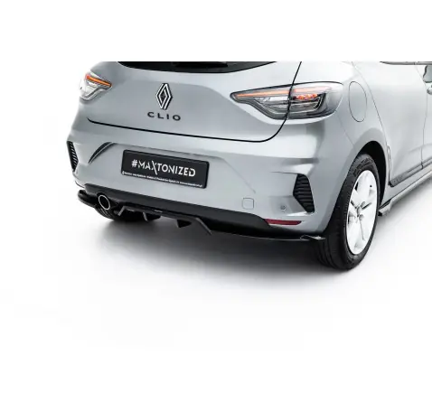 Arriere Splitter (avec une barre verticale) Renault Clio Mk5 Facelift