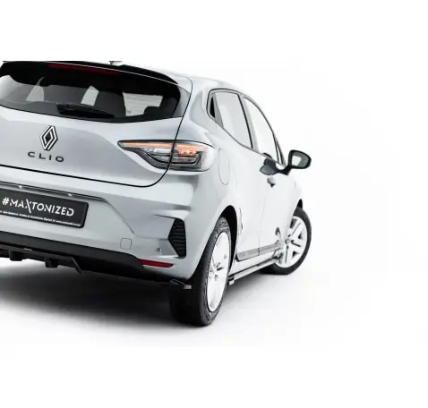 Arriere Splitter (avec une barre verticale) Renault Clio Mk5 Facelift