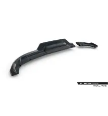 Arriere Splitter (avec une barre verticale) Renault Clio Mk5 Facelift