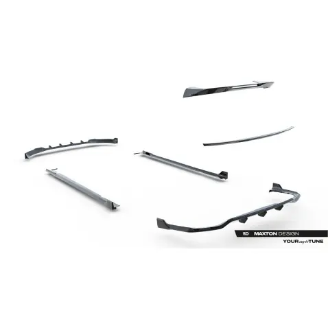 Set of Prepreg Carbon Splitters BMW X7 M-Pack G07