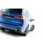 Fibre de Carbone Diffuseur Arrière BMW X7 M-Pack G07 / G07 Facelift (version with towbar)