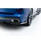 Fibre de Carbone Diffuseur Arrière BMW X7 M-Pack G07 / G07 Facelift (version with towbar)