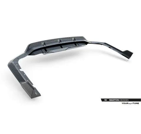 Fibre de Carbone Diffuseur Arrière BMW X7 M-Pack G07 / G07 Facelift (version with towbar)