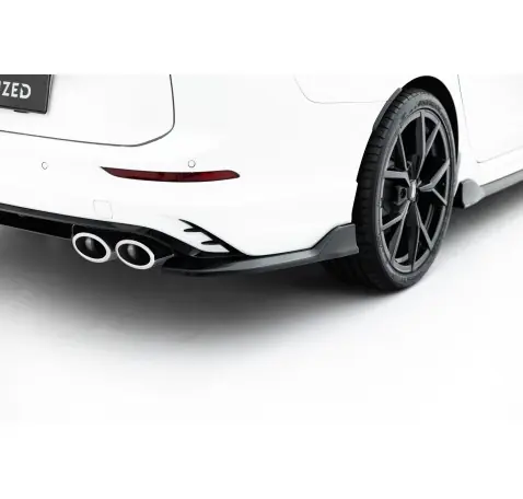 Lames De Pare-Chocs Arrière Latérales V.1 Volkswagen Golf R Variant Mk8 / Mk8 Facelift