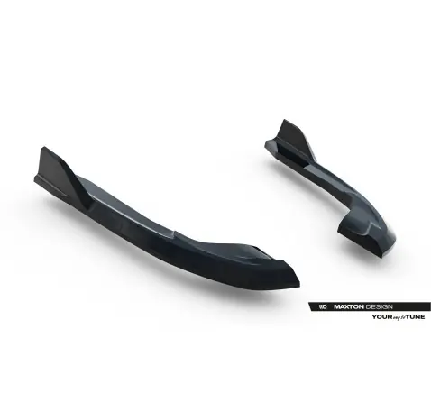 Lames De Pare-Chocs Arrière Latérales V.2 Volkswagen Golf R Variant Mk8 / Mk8 Facelift