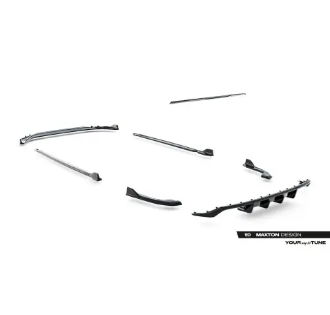 Ensemble Diffuseur Volkswagen Golf R Variant Mk8 Facelift