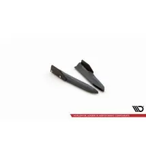 Lames De Pare-Chocs Arrière Latérales V.4 + Ailerons Skoda Octavia RS Combi / Liftback Mk4 / Mk4 Facelift