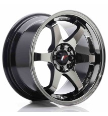 JR Wheels JR3 15x8 ET25 4x100/108 Black Chrome