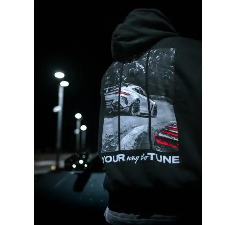 Black Hoodie Maxton Design