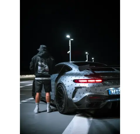 Black Hoodie Maxton Design