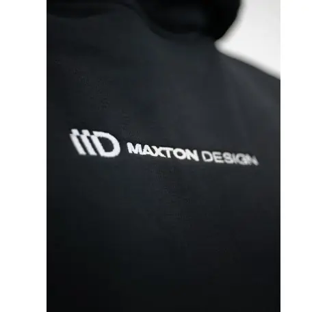 Black Hoodie Maxton Design