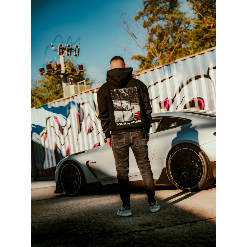 Black Hoodie Maxton Design