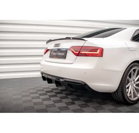 Diffuseur Arrière Complet Audi A5 Sportback 8T Facelift (Version avec double échappement d'un côté)