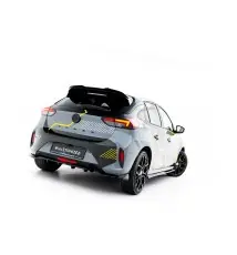 Arriere Splitter (avec une barre verticale) Opel Corsa F Facelift (Mk6 Facelift)