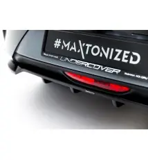 Arriere Splitter (avec une barre verticale) Opel Corsa F Facelift (Mk6 Facelift)