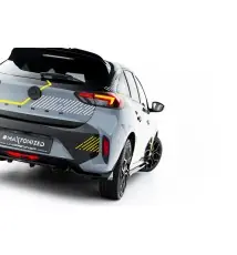 Arriere Splitter (avec une barre verticale) Opel Corsa F Facelift (Mk6 Facelift)