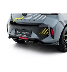 Arriere Splitter (avec une barre verticale) Opel Corsa F Facelift (Mk6 Facelift)