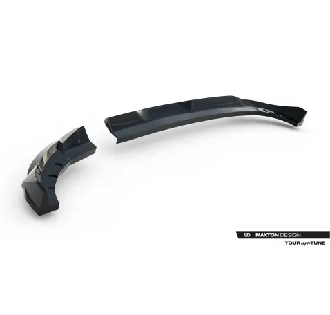 Arriere Splitter (avec une barre verticale) Opel Corsa F Facelift (Mk6 Facelift)